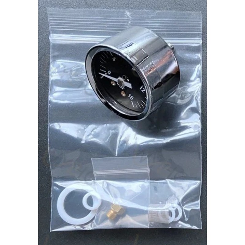 Pressure Gauge Espresso - Variable Pressure Needle Flow Control Valve