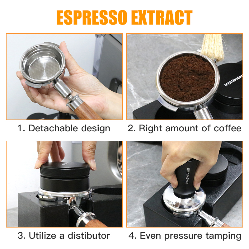 58mm Coffee Bottomless Portafi - đánh giá và giá Coffee Equipment Brands