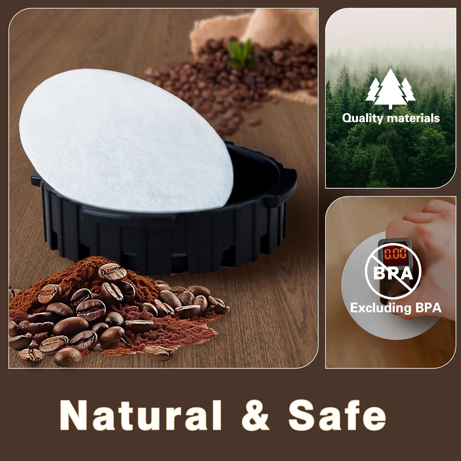 Round Coffee Filters, Compatib - đánh giá và giá Coffee Equipment Espresso