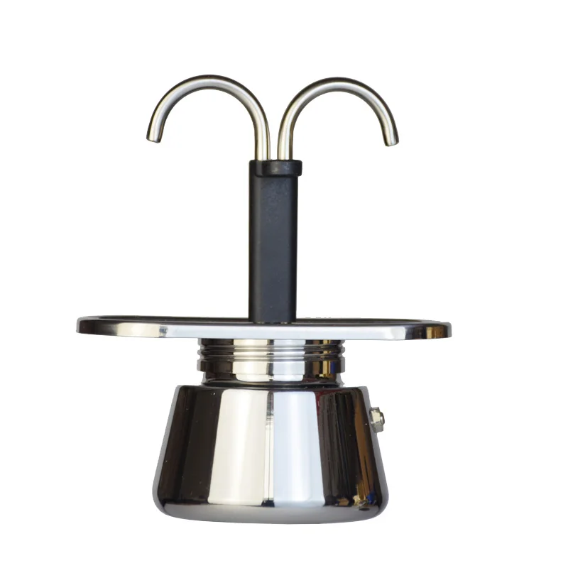 200ML Mini Moka Pot Double Tub - đánh giá và giá Coffee Equipment Espresso
