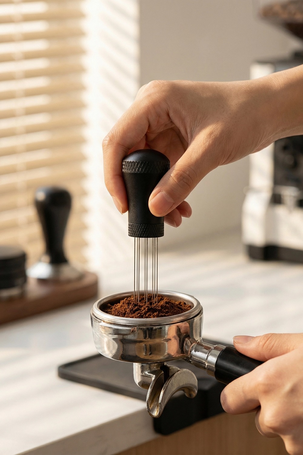 Espresso Stirrer Distribution  - đánh giá và giá Coffee Equipment Espresso
