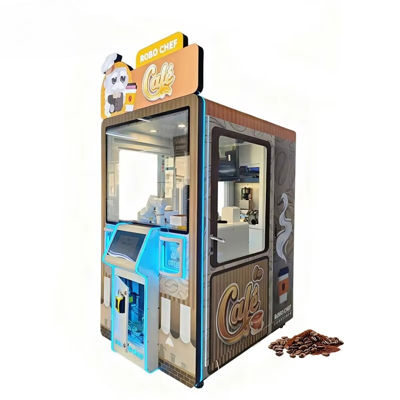 Smart Coffee Vending Kiosk Cas - đánh giá và giá Coffee Equipment Stores