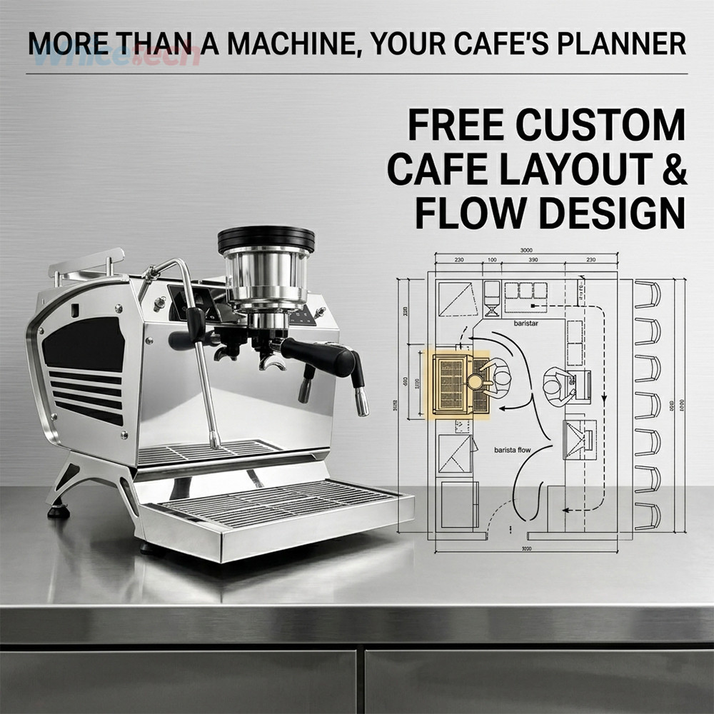 for 3000W Commercia Espresso M - đánh giá và giá Coffee Equipment Espresso