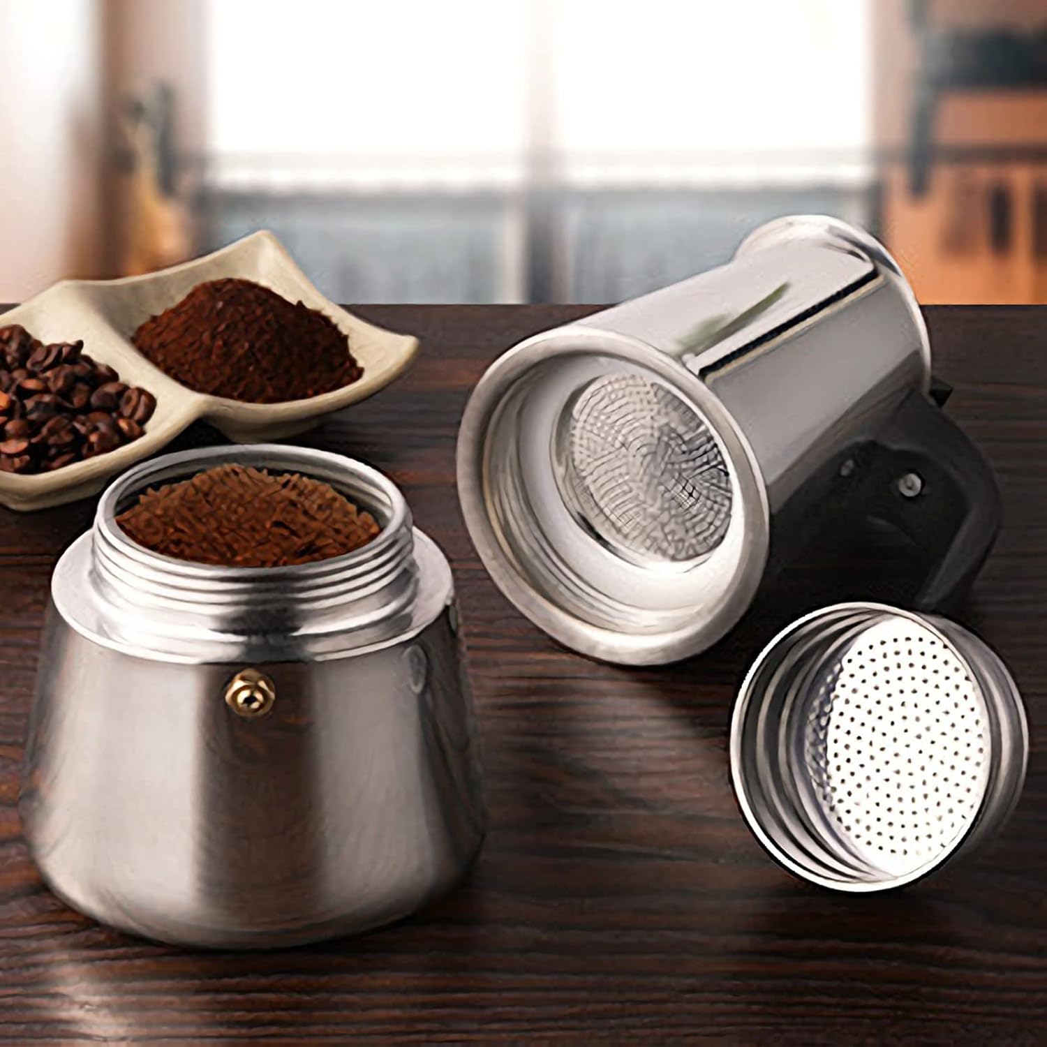 4/6/9 ly Moka nồi Caffe máy Es - đánh giá và giá Coffee Equipment Brands