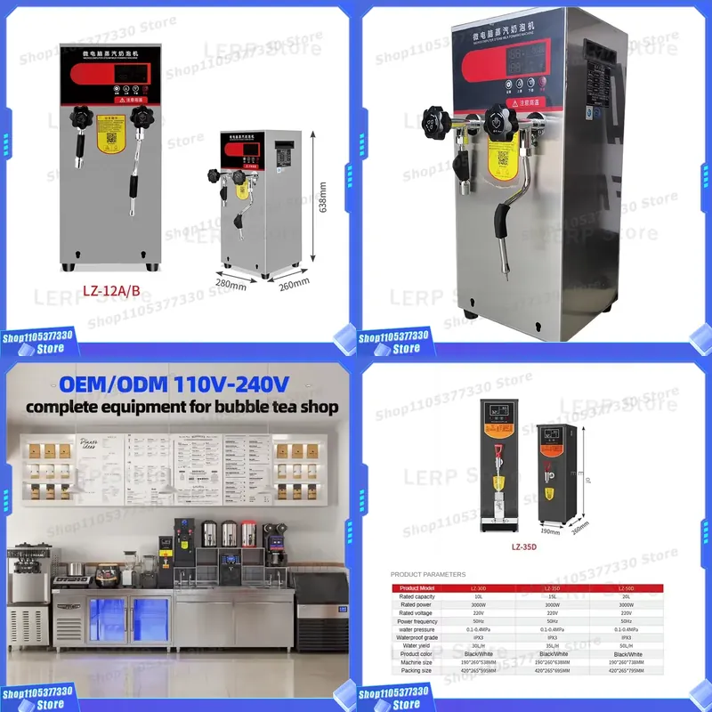 Commercial Automatic Steam Mac - đánh giá và giá Equipment Of Coffee Shop